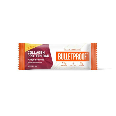 Buy Bulletproof Fudge Brownie Collagen Protein Bar (12 Pack) at LiveHelfi