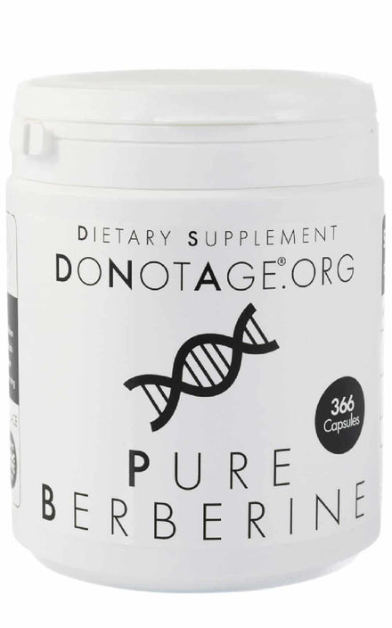 Buy Do Not Age Pure Berberine 366 Capsules at LiveHelfi