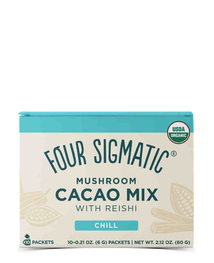 Buy Four Sigmatic Mushroom Hot Cacao Mix with Reishi (Organic) at LiveHelfi