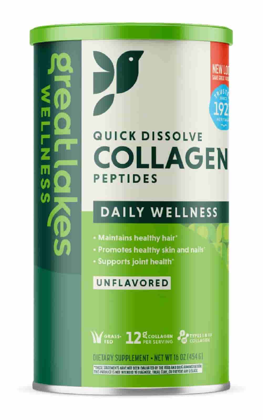 Buy Great Lakes Wellness Collagen Peptides 454 g at LiveHelfi