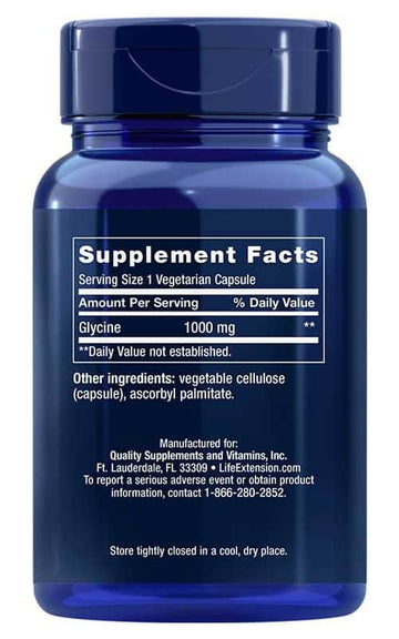 Buy Life Extension Glycine at LiveHelfi