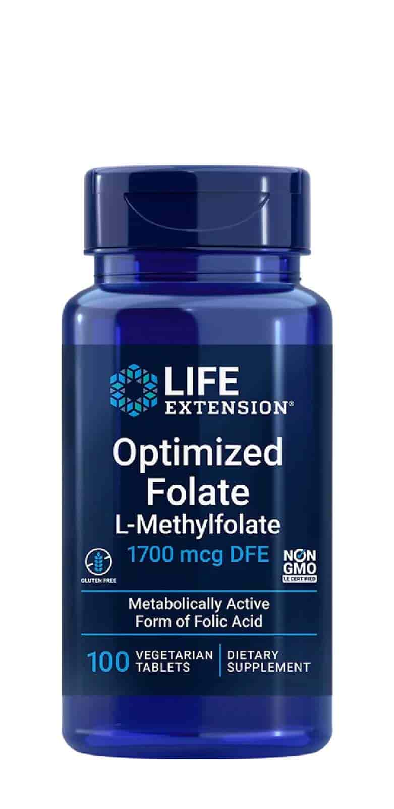 Buy Life Extension Optimized Folate (L-Methylfolate) at LiveHelfi