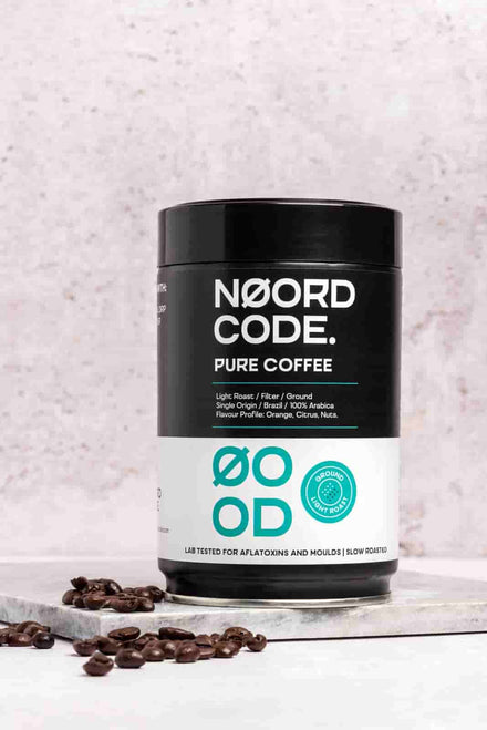 Buy NoordCode Pure Coffee Light Roast Ground 250g at LiveHelfi