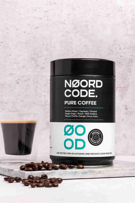 Buy NoordCode Pure Coffee Medium Roast Ground 250g at LiveHelfi