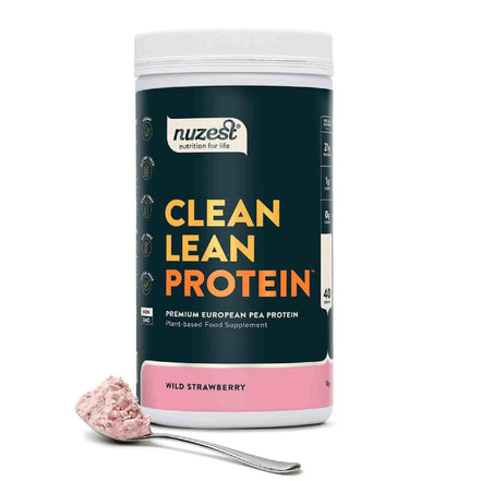 Buy Nuzest Clean Lean Protein Wild Strawberry 1 kg at LiveHelfi
