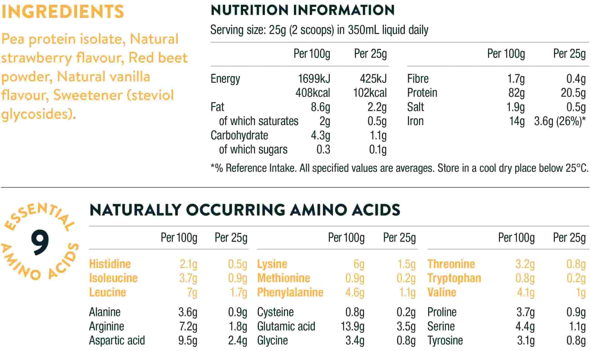 Nuzest Clean Lean Protein Dietary Supplement, Wild Strawberry - 17.6 oz tub