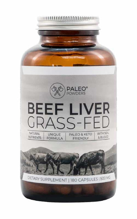 Buy Paleo Powders Grass-Fed Beef Liver Capsules at LiveHelfi