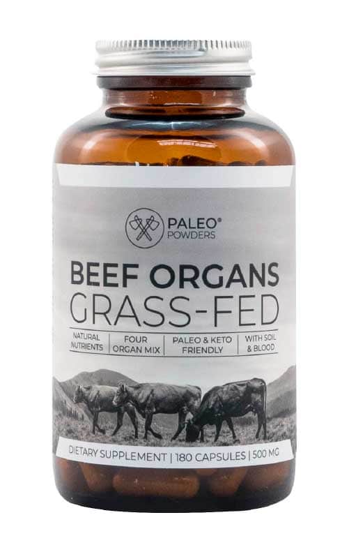 Buy Paleo Powders Grass-Fed Beef Organ Capsules at LiveHelfi