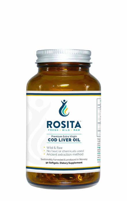 Buy Rosita Extra-virgin cod liver oil softgels at LiveHelfi