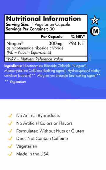Buy ChromaDex Tru Niagen 300 mg at LiveHelfi