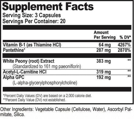 Buy Natural Stacks Acetylcholine Brain Food at LiveHelfi